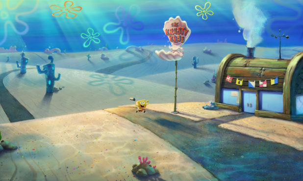 Concept art from The SpongeBob Movie: Sponge on the Run.