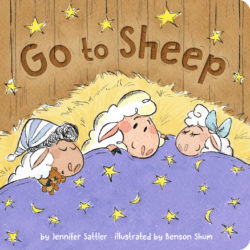Picture book with sheep