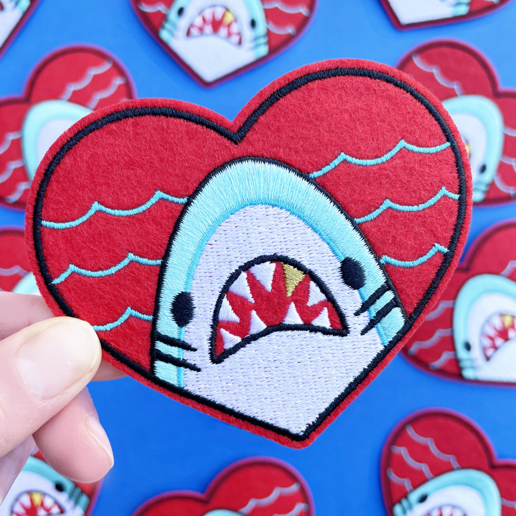 Shark heart patch