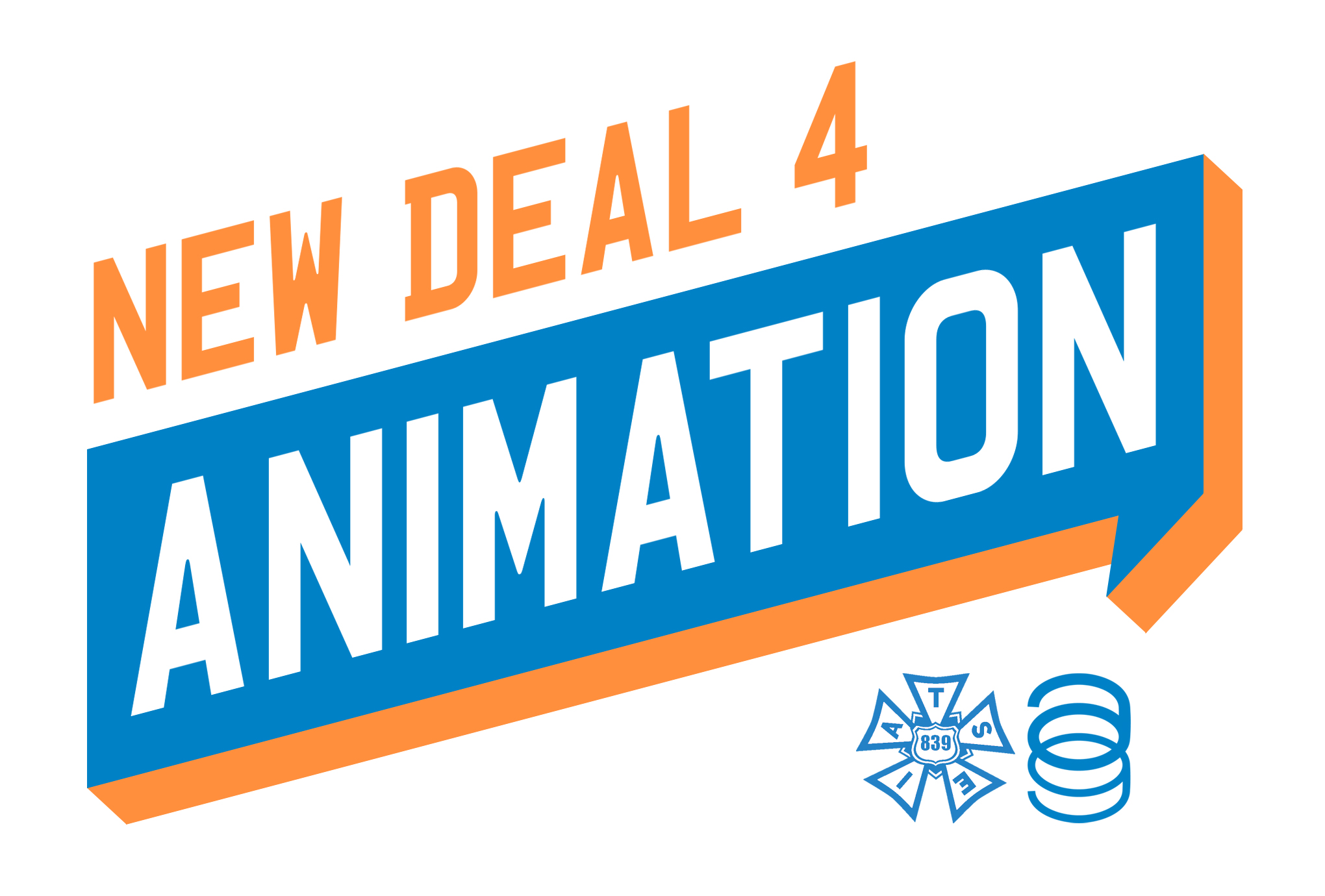 Graphic that says New Deal 4 Animation