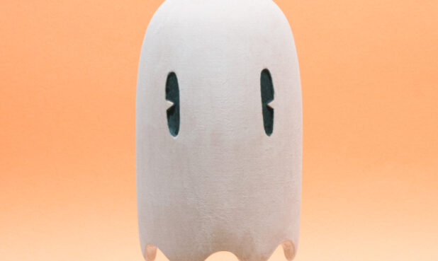 ITEM: GHOST SIZE: 3" tall and hollow DESCRIPTION: O0oo0oOOoo! These mischievous little ghosts might try to spook you, but they're too cute and sweet to really scare anyone. Comes in white and maple.  PRICE: $50